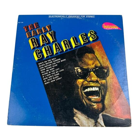 Ray Charles The Early Ray Charles Vinyl LP Design Records DLP-279 Stereo - Picture 1 of 6